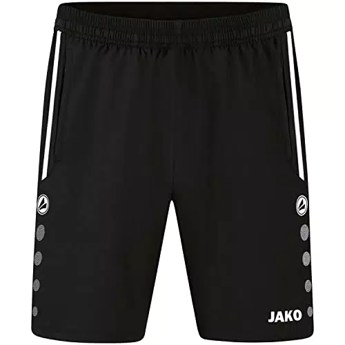 JAKO Herren Kort allround Shorts Und R cke, Schwarz