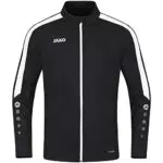 JAKO Unisex Kinder Polyesterjacke Power, schwarz, 128
