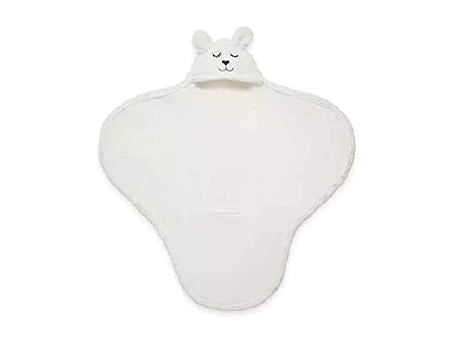 Jollein Wickeldecke Bunny 100x105cm - Off-Weiß