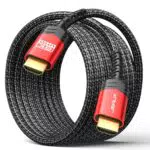 JSAUX 8K HDMI Kabel 3Meter, 2.1 Kabel Highspeed Ethernet 48Gbps 8K@60Hz
