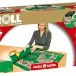 Jumbo Spiele Puzzle & Roll - Puzzlematte zum Ausrollen für bis zu 3000 Teile Puzzlezubehör