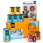 Just Spices Starter Set mit Spice Guide I Große Box mit 8 Gewürzen und Heft mit Anleitung