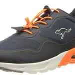 KangaROOS Herren KX-Raptor Low Sneaker, dk Navy/neon orange