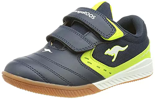 KangaROOS K5-Court V Sneaker, dk Navy/Lime