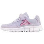 Kappa Kinder Sneaker STYLECODE: 260604K FOLLOW K Größe 28 Flieder/Pink