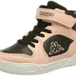 Kappa Unisex Kinder Lineup Sneaker, Rosé Black