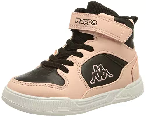 Kappa Unisex Kinder Lineup Sneaker, Rosé Black
