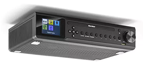 Karcher RA 2060D-B Unterbauradio mit CD-Player, DAB+ / UKW-Radio
