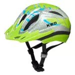 KED Kinder Meggy Fahrradhelm, K-Star Green, S/M