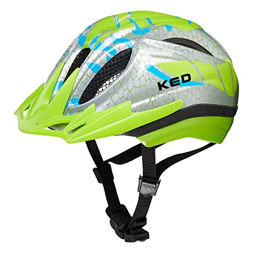 KED Kinder Meggy Fahrradhelm, K-Star Green, S/M