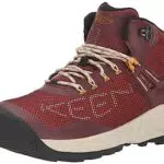 KEEN Damen NXIS Evo Mid Waterproof Wanderstiefel, Andorra/Golden Yellow