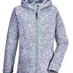 killtec Mädchen Strickfleecejacke/Fleecejacke mit Kapuze KOS 228 GRLS KNTFLC JCKT