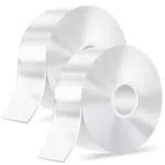 kinkaivy Doppelseitiges Klebeband extra stark, 10M Nano Tape Spurloses Waschbares Klebeband
