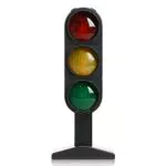 Kisangel Kinder Ampel Spielzeug Verkehrsampel Modell Spielzeug Verkehr Stop Zeichen Licht Lampe Spielzeug für Kinder frühe Bildung Spielzeug