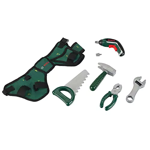 Klein 8313 Bosch Werkzeuggürtel, Mit Hammer, Zange