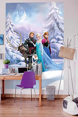 Komar Fototapete, Disney, FROZEN WINTER LAND, 184 x 254 cm