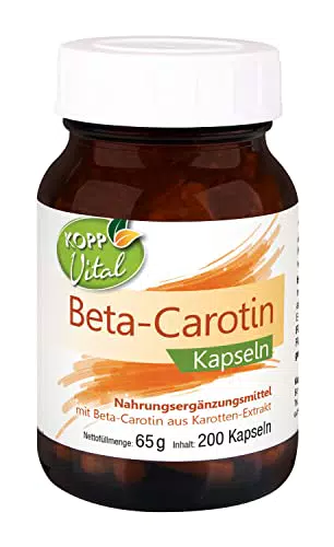 KOPP Vital Beta-Carotin Kapseln, 1 x 200 Kapseln, 65 g