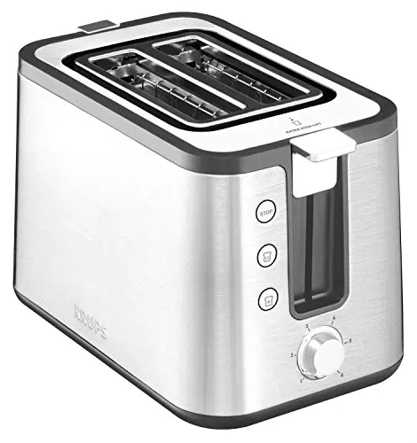 Krups KH442D Control Line Premium Toaster, Edelstahl