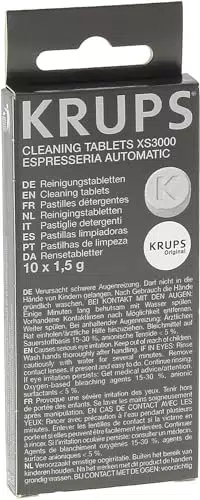 Krups Reinigungstabletten XS3000, für alle Kaffeevollautomaten von Krups