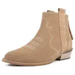 L37 HANDMADE SHOES Damen Flashback Ankle Boot, tan