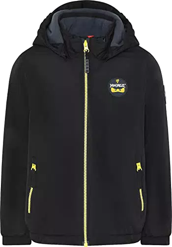 Lego Wear Unisex Kinder Lego Wear Ninjago Winterjacke 3.000 Wassersäule Atmungsaktiv Lwjebel 601 Jacke