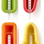 Lékué Set mit 4 klassischen Eisformen aus Silikon