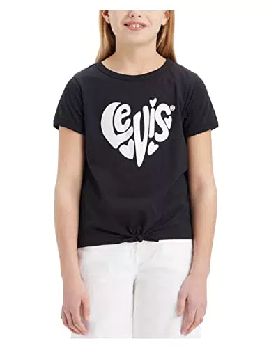 Levi's Kids Lvg levis heart tee Mädchen 6 Jahre Schwarz