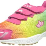 Lico Flori V Hallenturnschuhe, pink/Lemon/blau