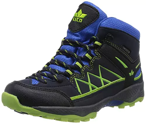 Lico Griffin High V Traillaufschuhe, Marine/blau/Lemon