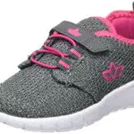 Lico Mädchen Pancho VS Sneaker, grau/pink