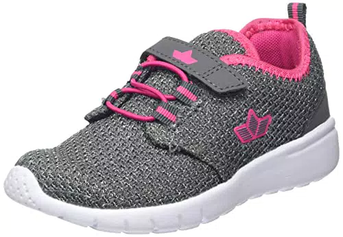 Lico Mädchen Pancho VS Sneaker, grau/pink