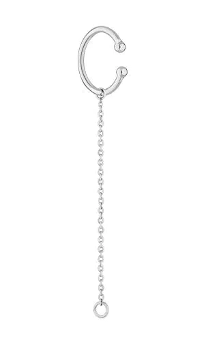 Liebeskind Berlin Ear Cuff aus Edelstahl in Silber LJ-0474-E-30