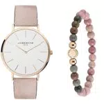 Liebeskind Set aus Armbanduhr und Beadarmband LS-0072-LQB