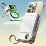 LISEN Power Bank, 22.5W Schnelles Aufladen, Externer Handyakkus PowerBank mit Kabel Fast Charging Tragbares Klein Aber 10000mAh Externe Akkus für iPhone 15 Pro Max Plus 14 13 Apple Watch Samsung S23