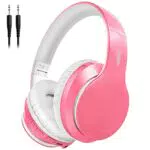 LOBKIN Kabellos Kopfhörer, Bluetooth 5.3 Kopfhörer Over Ear HiFi Stereo Sound Faltbar Kabellos Bluetooth Headset mit Kabel AUX 3