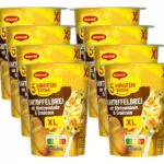 MAGGI 5 Minuten Terrine XL Kartoffelbrei mit Röstzwiebeln und Croutons