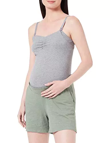 MAMA.LICIOUS Women's MLEVIA Jersey A. Shorts, Sea Spray