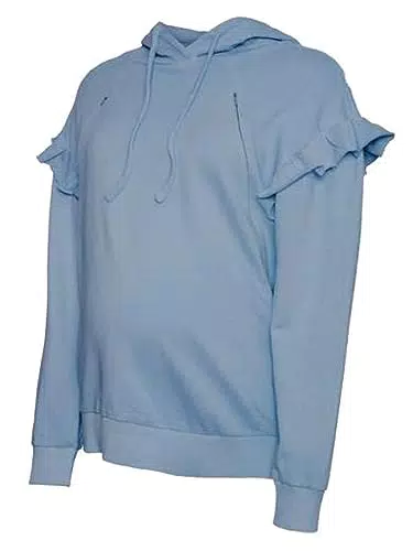 MAMALICIOUS Damen Mlvilla Lia Sweat Hood 2f A. Kapuzenpullover