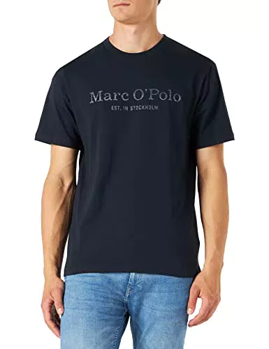 Marc O'Polo Herren CASUAL T-Shirt, Blau