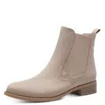 MARCO TOZZI Damen Chelsea Boots Elegant Flach, Grau