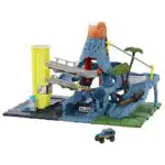 Matchbox HHW21 - Vulkan Spielset, enthält 1 Matchbox Fahrzeug