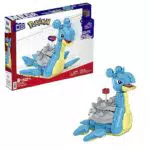 MEGA POKÉMON Lapras - Das gepanzerte Transport-Pokémon im 527-teiliges Bauset mit Kurbelmechanismus in der lizenzierten Sammleredition