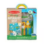 Melissa & Doug, Let's Explore Naturalist Weste Set, Pretend Play