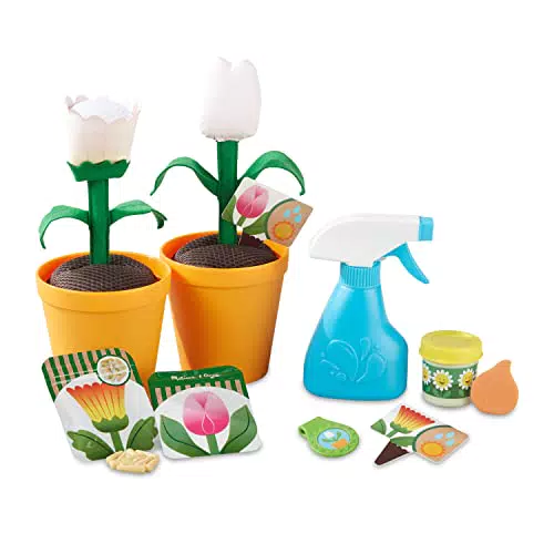 Melissa und Doug, Let's Explore, Blumen und Gartenspielset mit Blumen