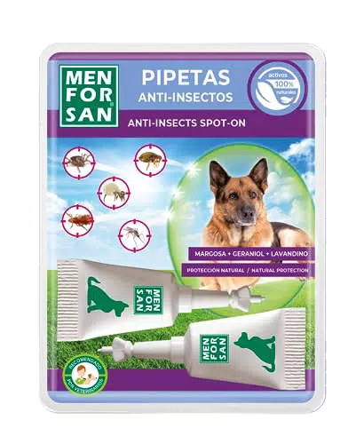 Menforsan Anti-Insekten-Pipetten für Hunde mit Margosa