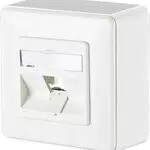 METZ CONNECT RJ45 Anschlussdose unbestückt