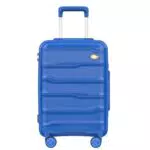 MGOB Koffer Handgepäck Polypropylen Hartschalen Reisekoffer Trolley Leicht mit TSA-Schloss 4 Rollen