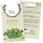 Microgreens Samen Brokkoletti: 500 Bio Brokkoletti Brokkoli Samen zur Keimsprossen Anzucht Keimsprossen Samen mit Brokkoli Saatgut Micro Green Samen für leckere Brokkoli Sprossen von OwnGrown