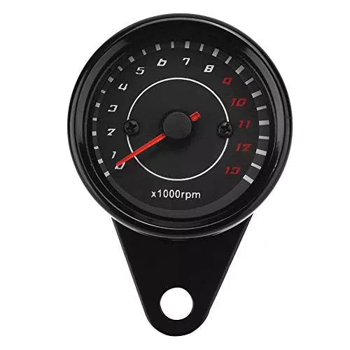 Motorrad Tachometer Tachometer Hintergrundbeleuchtung Aluminium Aluminiumanzeige ersetzen