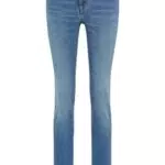 MUSTANG Damen Jeans Shelby Slim Fit - Blau - Light Blue Denim W25-W34 Stretch